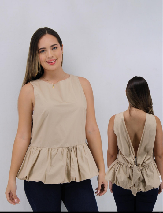 Blusa Escote en Espalda
