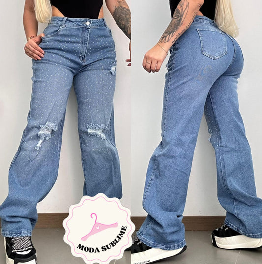 Jeans Piedras